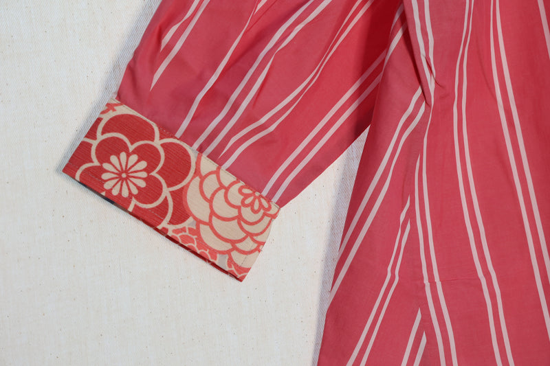 ストライプワイドシャツ